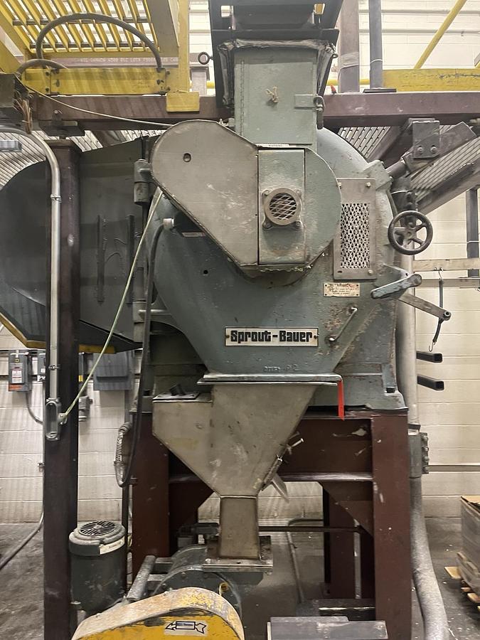 Rénové Complete Sprout-Bauer Pelletizing Line – 501GPM Pellet Mill + DSF 15x18 Grinder + Sterling Blower + Spare Parts