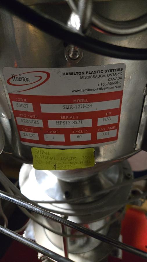 Used Vacuum feeder / hopper loader (pellet handling / regrind)