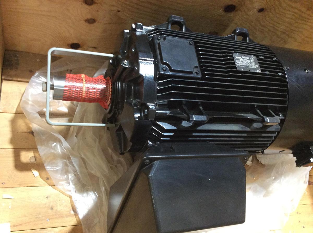 Used Industrial Leroy-Somer electric motor – 125 kW (168 HP) NEW