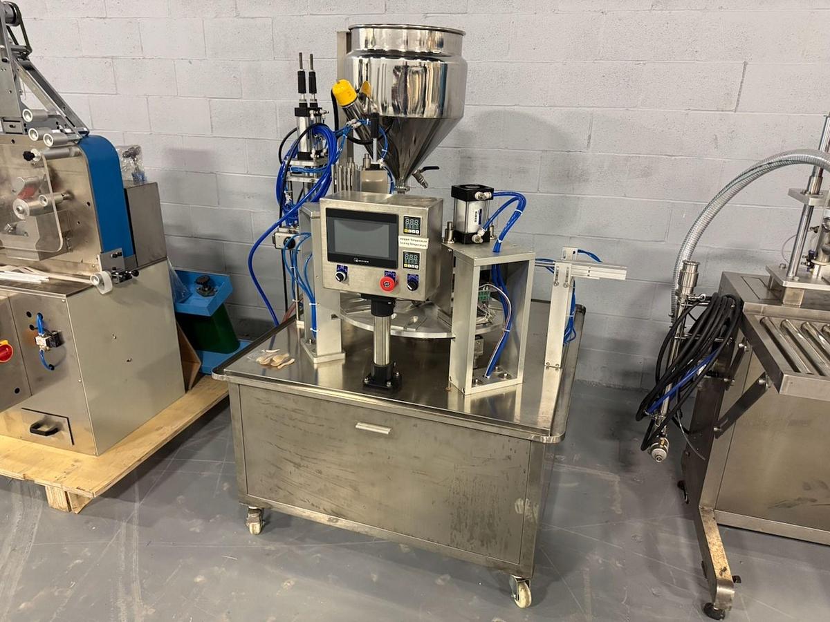Used Automatic Spoon Filling and Sealing Production Line