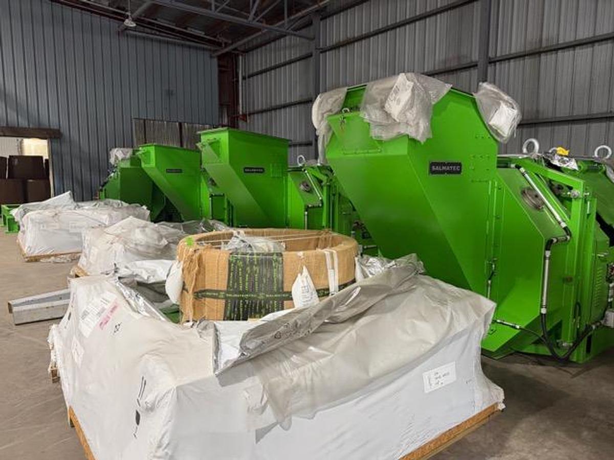 D'occasion Salmatec MAXIMA 1000-300-2K – Unused Pelletizing Equipment with Geelen Coolers – Liquidation