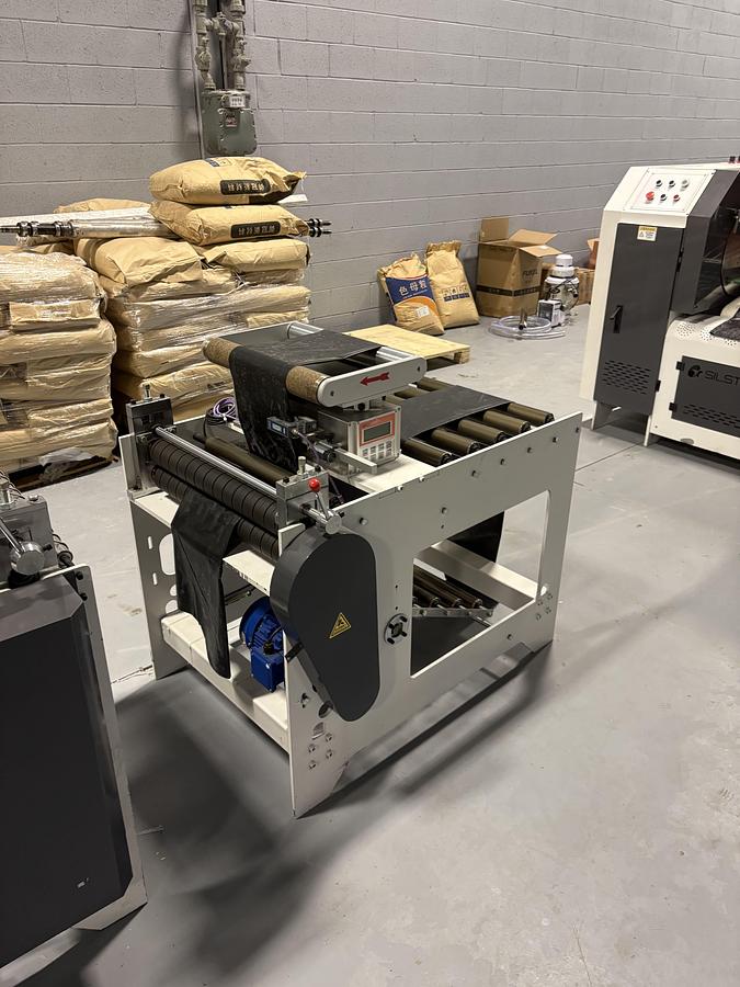Used GBDR-1000 Interleaf S Type Garbage Bag Making Machine