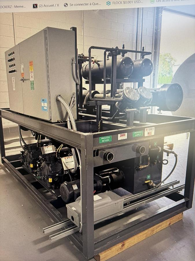 Used ICS Industrial Chiller Specialists Chiller, Model ICS-30RACD-460, (NEW)