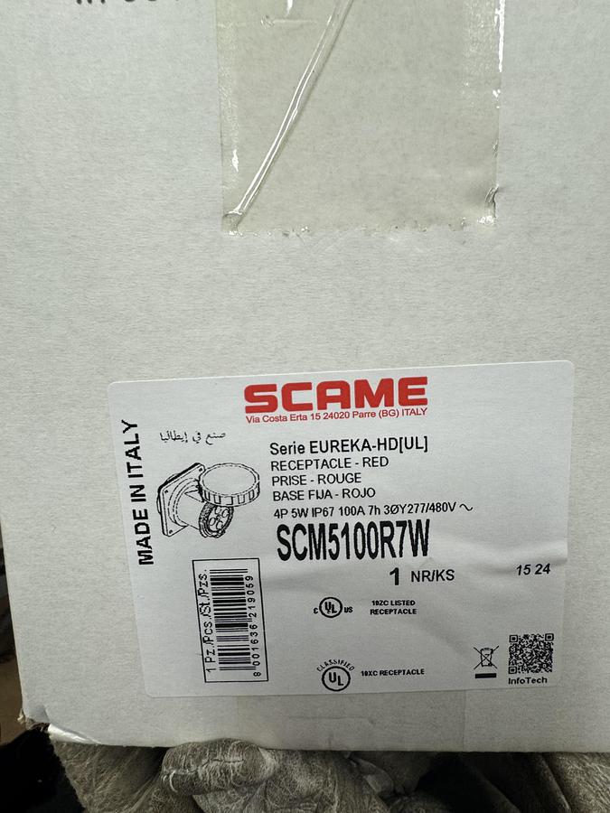 Used Industrial SCAME outlet EUREKA-HD UL SCM5100R7W
