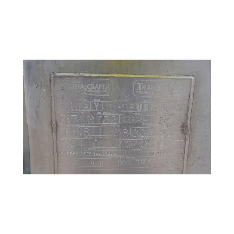 Used 14 Totes Metalcraft Transtore Stainless