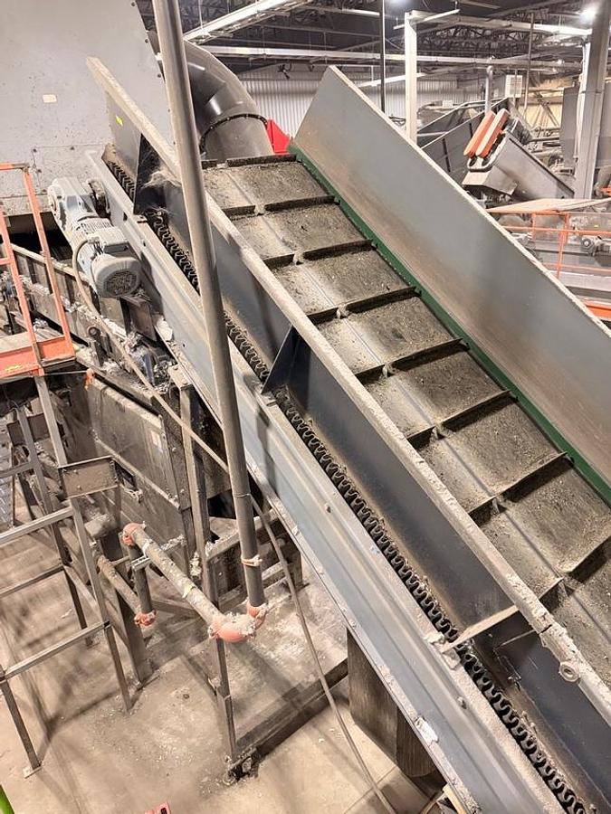 D'occasion Shredder Discharge Conveyor