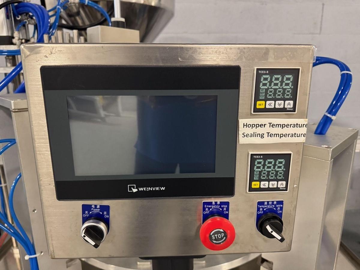 Used Automatic Spoon Filling and Sealing Production Line