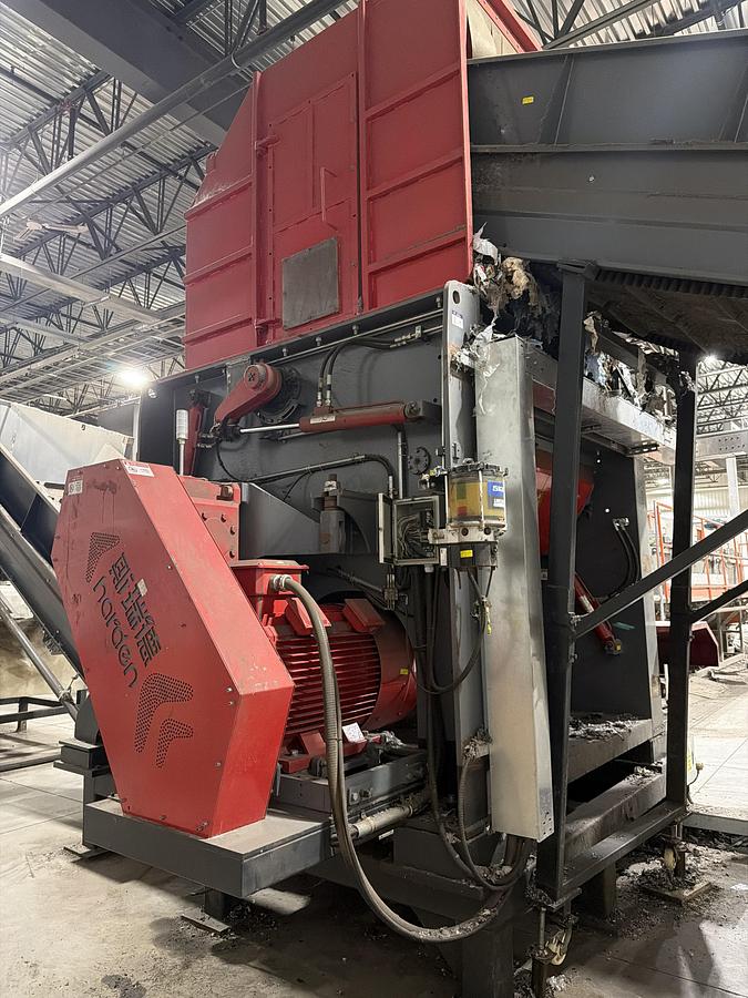 D'occasion Single Shaft Shredder 175HP