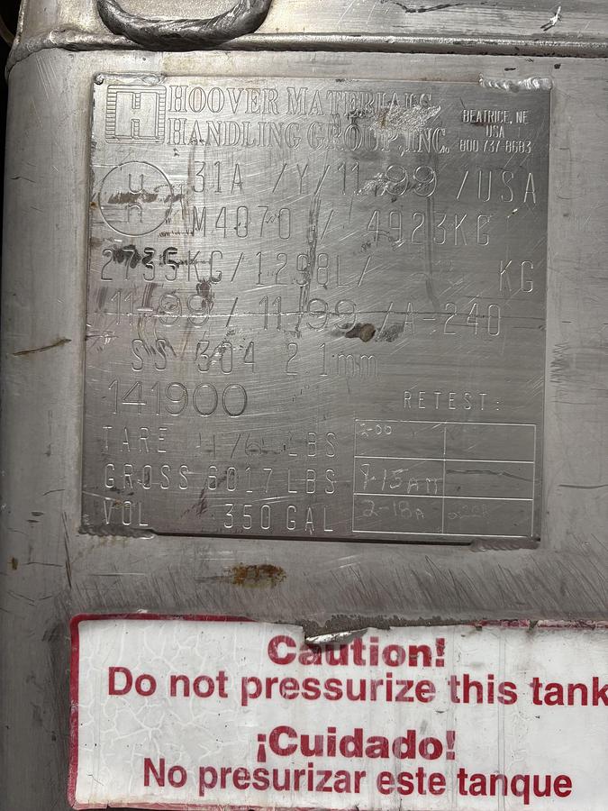 Used Tote SS 305