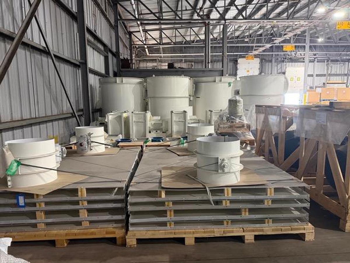 D'occasion Salmatec MAXIMA 1000-300-2K – Unused Pelletizing Equipment with Geelen Coolers – Liquidation