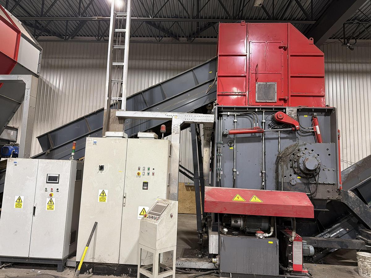 D'occasion Single Shaft Shredder 175HP