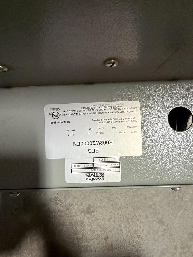Industrial dry-type transformer Enersys 20 kVA 600 VAC