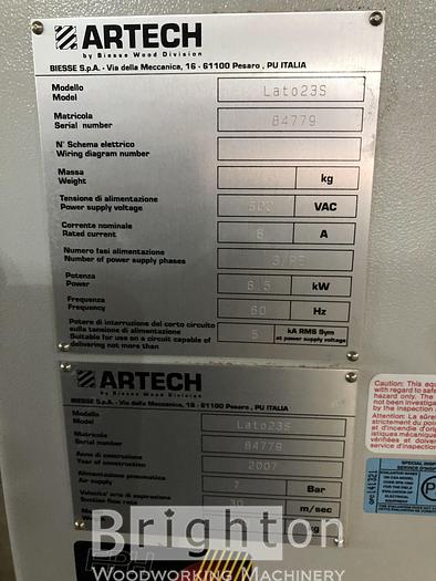 Used Biesse Lato 23 Used Edgebander
