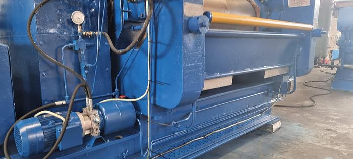 Used Farrel 560mm dia x 1500mm wide two roll mill