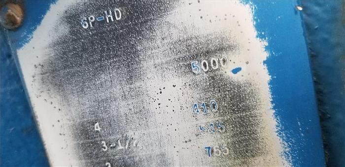 Used 0 OilWell 6P-HD Duplex 4x6 Mud Pump