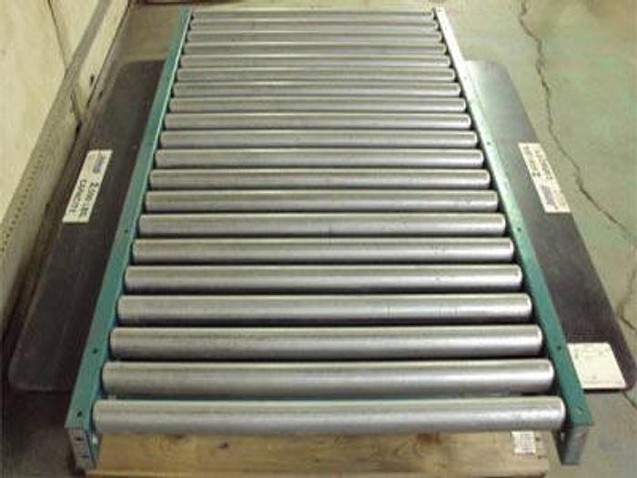 Used Autoquip Manual Turntable w/ ACS Conveyor