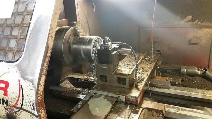 Used 2003 Fryer CNC Combination Flat lathe, Model ET 30, 30" x 80", 1500 rpm, 30 hp, Conversational Fryer CNC ID17637