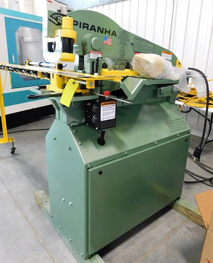 NEW Piranha P50 Hydraulic Ironworker