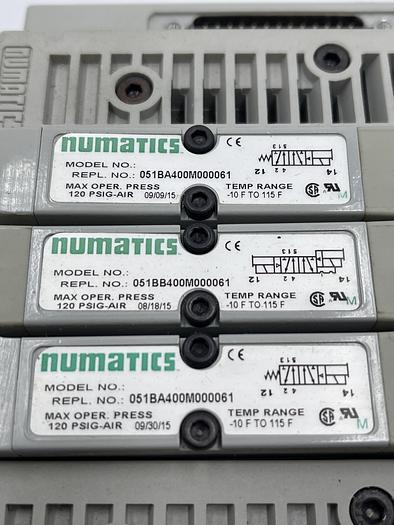 Used NUMATICS 051BA400M000061