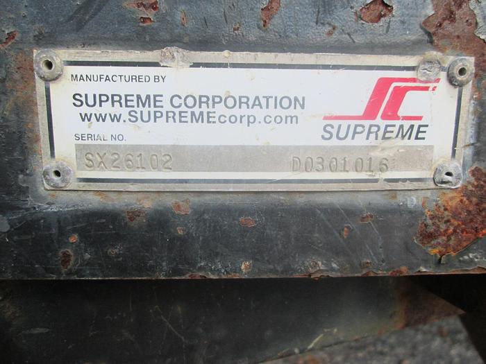 Used Supreme 26' Flatbed Truck Body