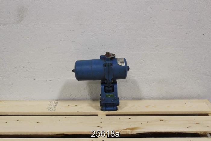 Used Neles Jamesbury 14A3600TT1 1" Air Operated Ball Valve #25618
