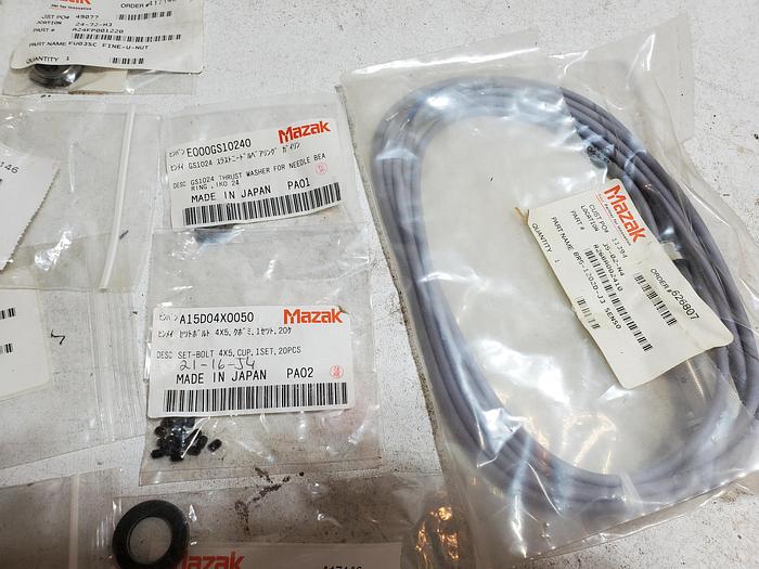 (Lot of 24) Mazak Parts Including TK-ON Thermal Overload Relay