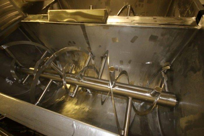 Used 250 CU. FT. RIBBON BLENDER - S/S - 100 HP