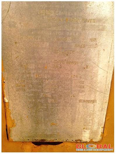 Used Item 0647 : Caterpillar SR-4 Generator Set w/ 3412 Engine