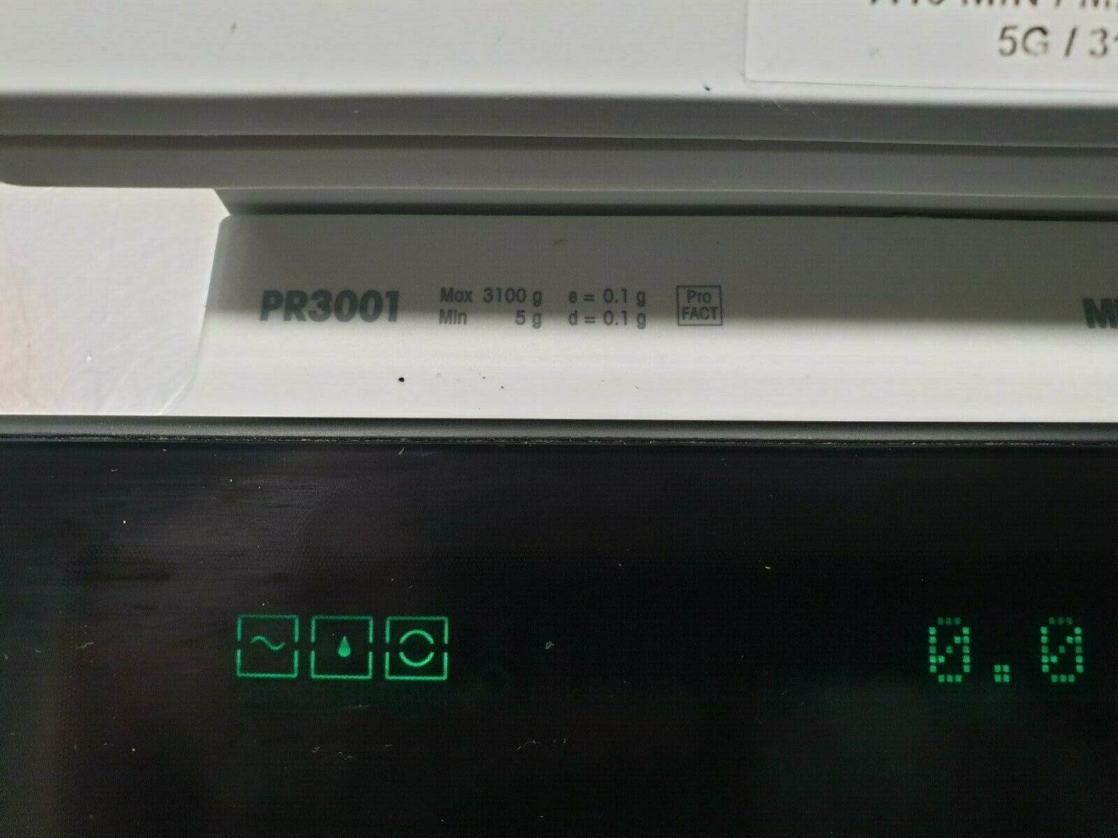 Gebraucht Mettler Toledo PR 3001 Präzisionswaage mit Toplader | MAX. 3100g @ 0,01g