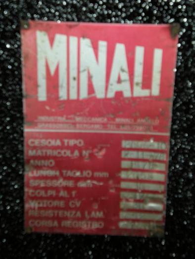 Usato CESOIA MINALI IDRAULICA 2000 X 10