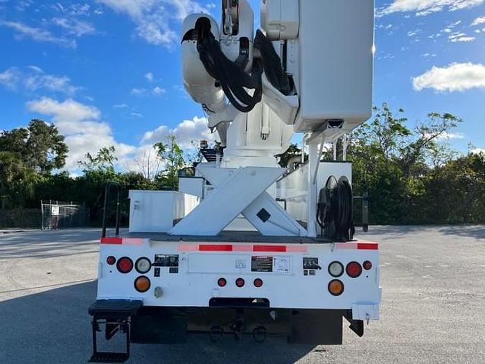 Used Altec AM55E-MH 60ft Bucket Boom with Material Handler on 2006 International 4300 4x4 Utility Truck - C00287