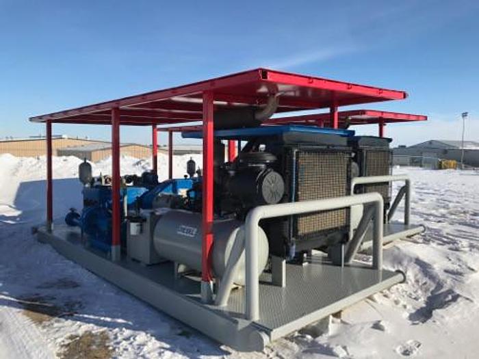 Used (2) NOV Triplex Well Service Pumps