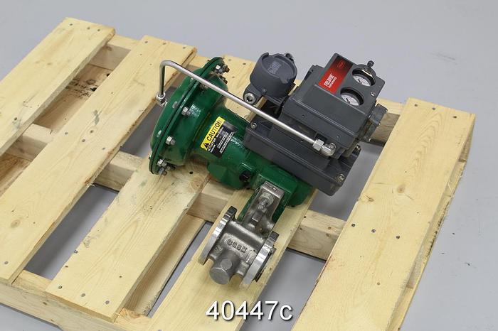 Used Fisher V150 1" Vee Ball Valve #40447