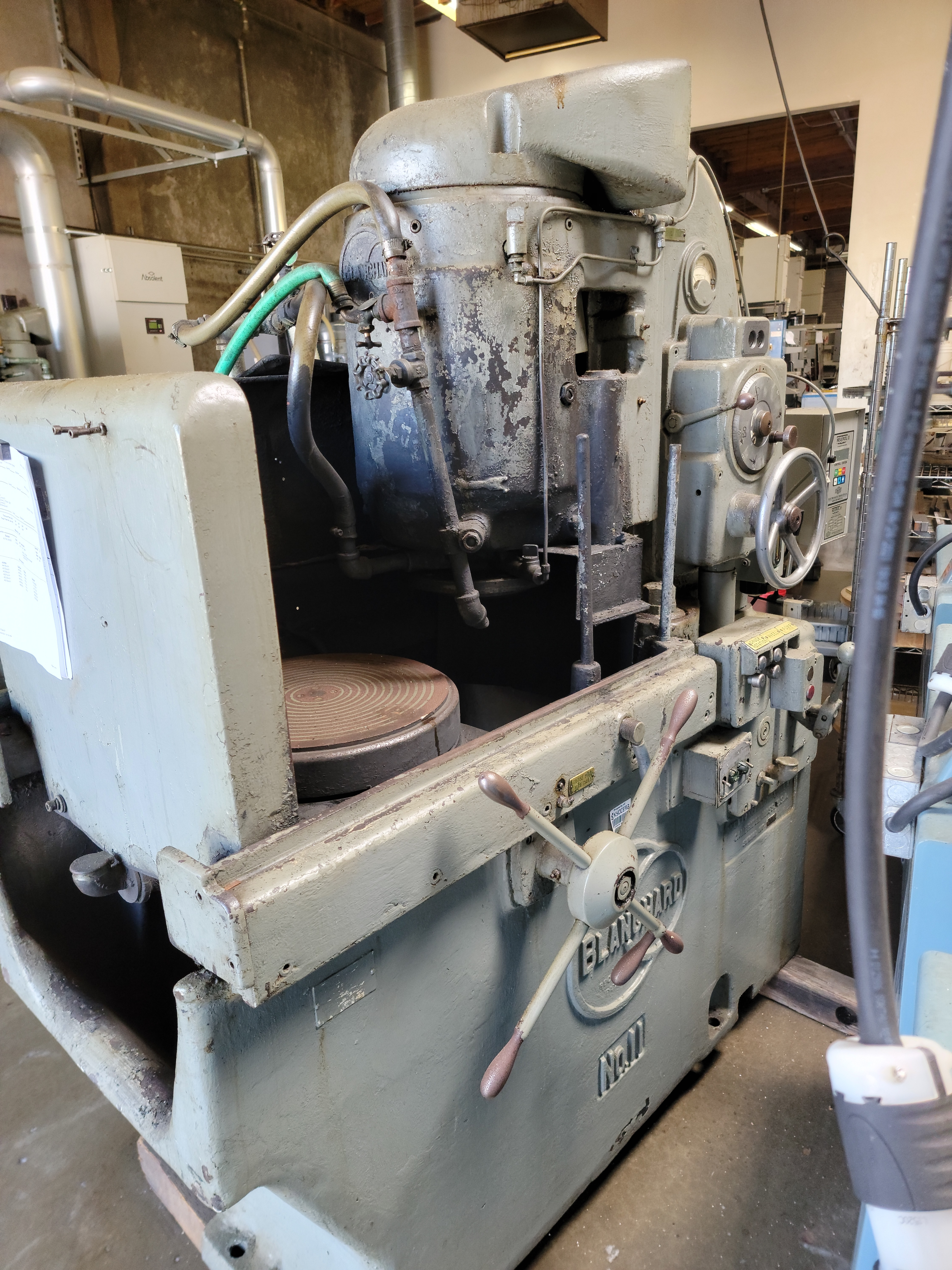 Used Blanchard 11-16 Vertical Rotary Surface Grinder 16" x 11" #6468