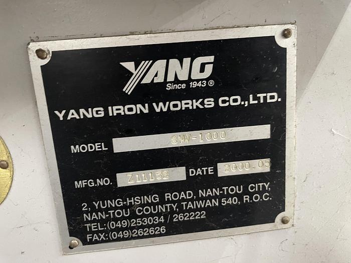 Gebruikt Yang SMV-1000