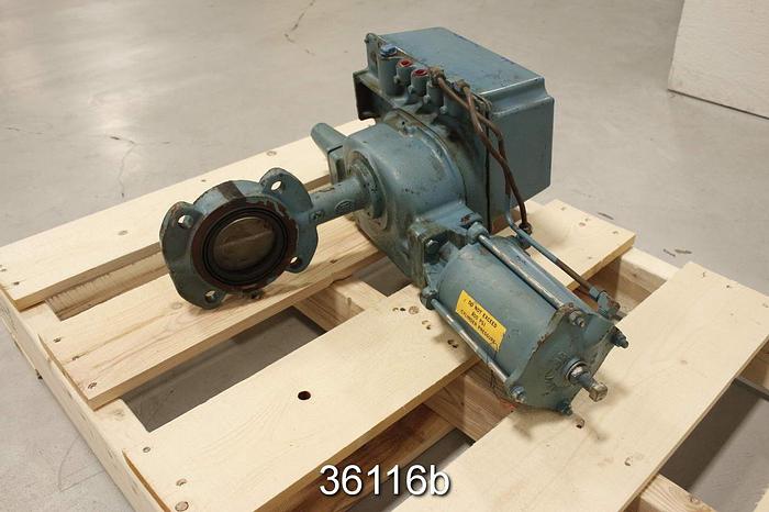 Used Dezurik 3" Control Butterfly Valve #36116