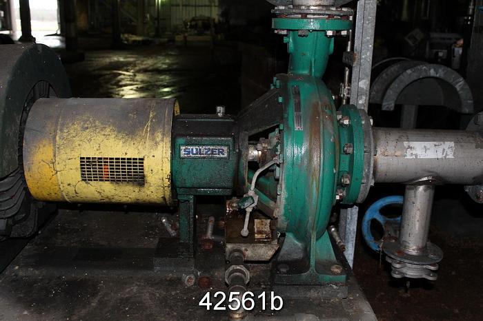 Used Sulzer APT 33-4c 6x4cx16 Pump #42561