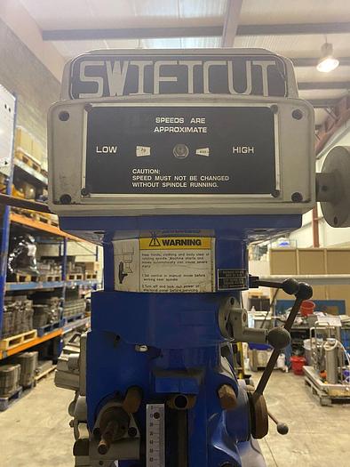 Used 1998 Swiftcut UK EL 3VS Turret Milling Machine