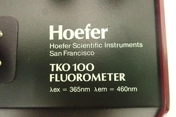 Used HSI Hoefer Scientific Instruments Model TKO-100 115V DNA Fluorometer 7427281805880