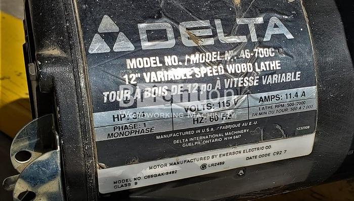 Used Delta 46-700C Lathe