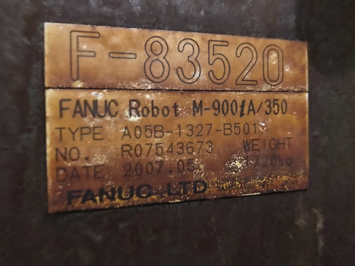 Used FANUC M900iA/350 6 AXIS CNC SPOT WELDING ROBOT W/R30iA