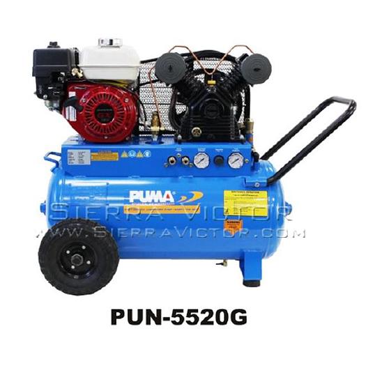 PUMA 5.5 HP Professional/Commercial Gas-Powered Air Compressor PUN-5520G