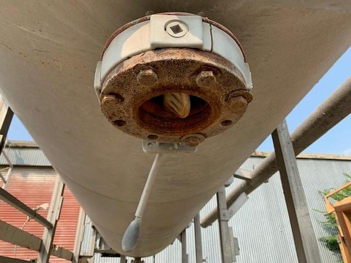 Used Rotary 44" Diameter x 15.5" Long Hot Water Blancher