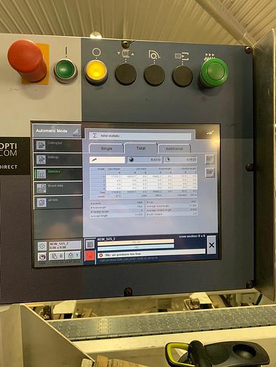 Used 2010 Weinig Opticut S-90 Speed Chop Saw