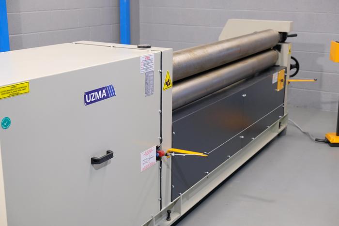 UZMA MSM-s 3 roll Initial pinch bending rollers 4mm - 9mm  1000mm- 3000mm