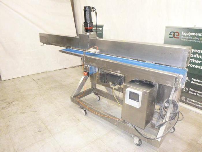 Used Shuttle Conveyor, Stainless Steel; 36" Stroke
