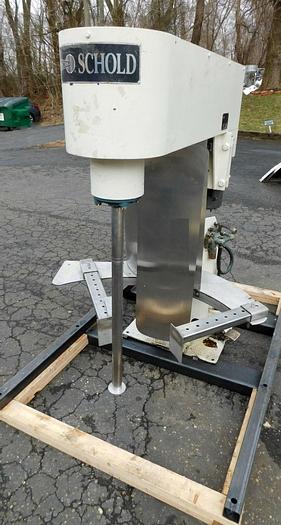 Used 20 HP SCHOLD HIGH SPEED DISPERSER (#9223)