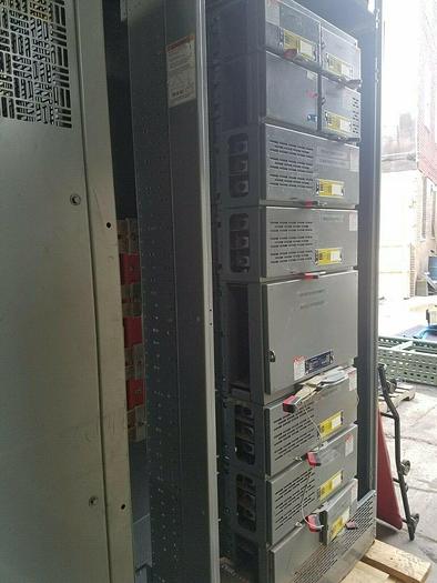 Used Square D QED Main Breaker 480Y / 277 1600 AMP Switch Gear with Breaker Cabinet & Breakers