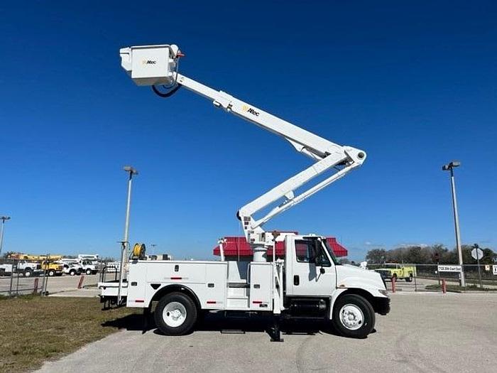 Used Altec TA50-MH 55ft Bucket Boom on 2012 International 4300 Reg Cab Utility Truck - C52741