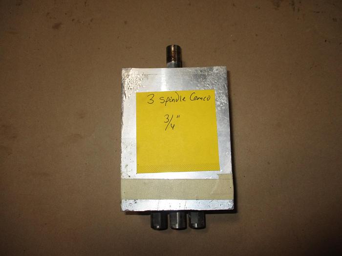 Used CEMCO 3-SPINDLE FIXED CENTER BORING HEAD 